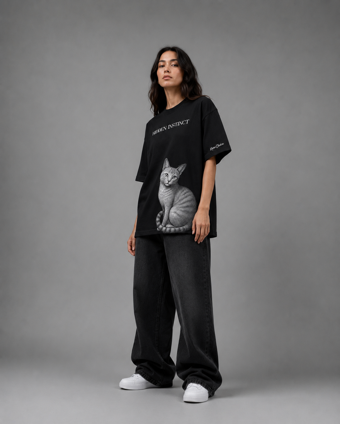 KnowChoice Instinct Collection – Hidden Instinct Oversized T-Shirt