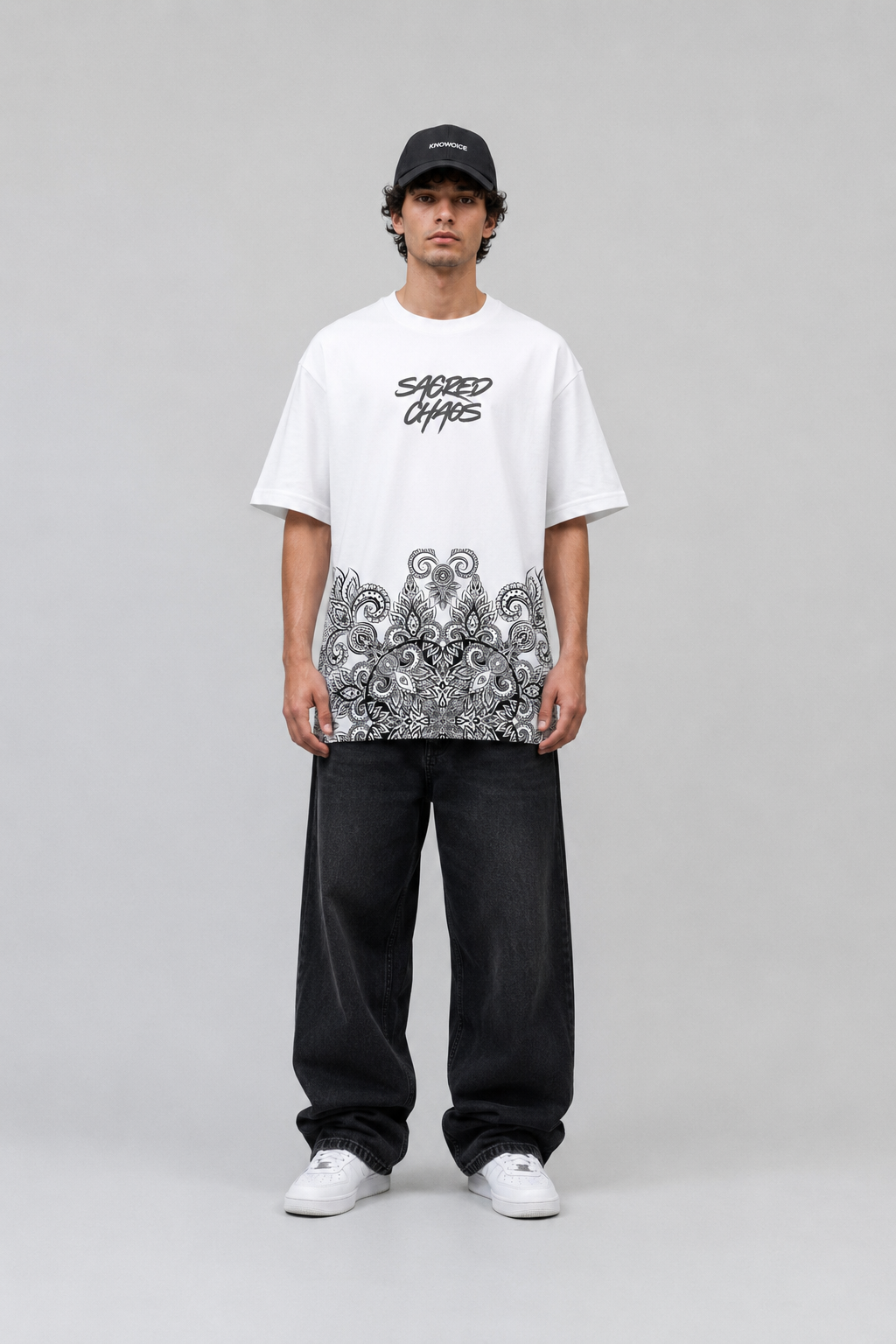 KnowChoice Signature Collection – Sacred Chaos Oversized T-Shirt