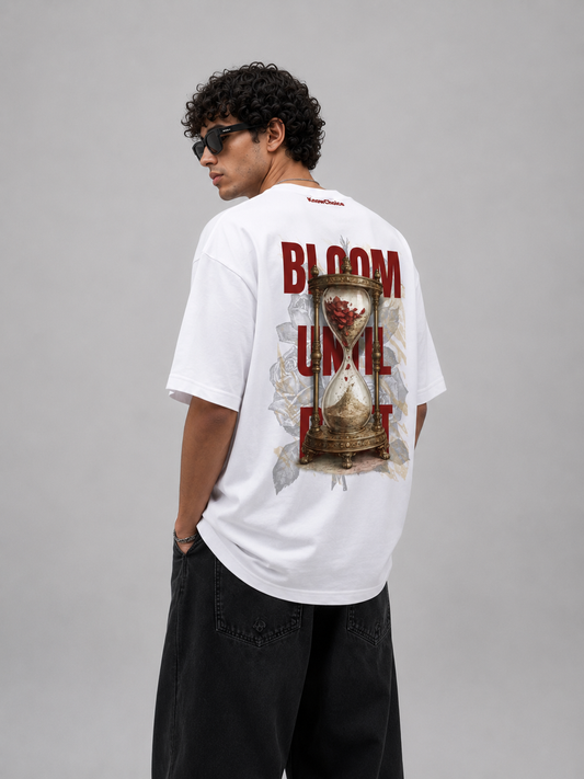 KnowChoice Signature Collection – Bloom Until Dust Oversized T-Shirt