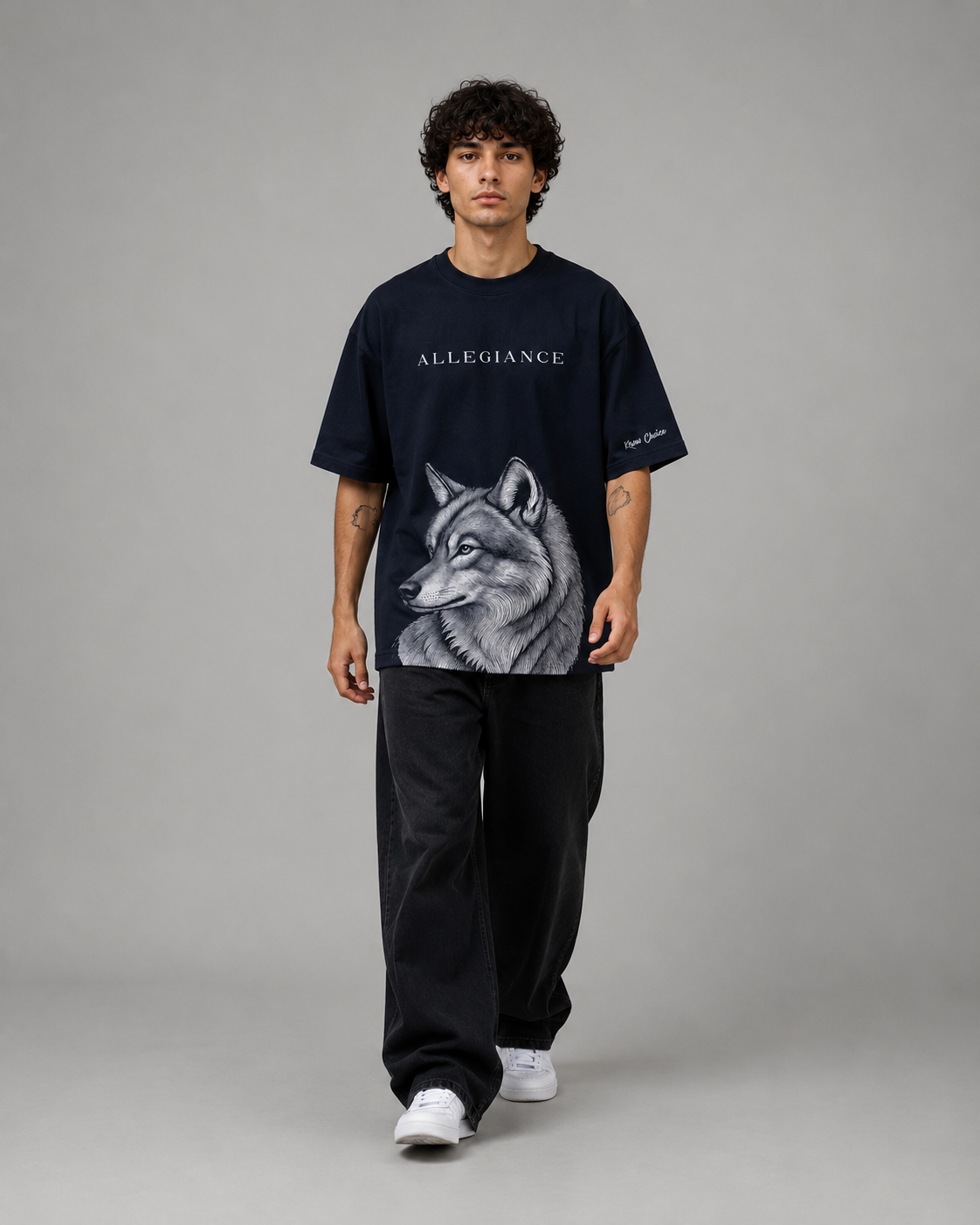 KnowChoice Instinct Collection – Allegiance Oversized T-Shirt