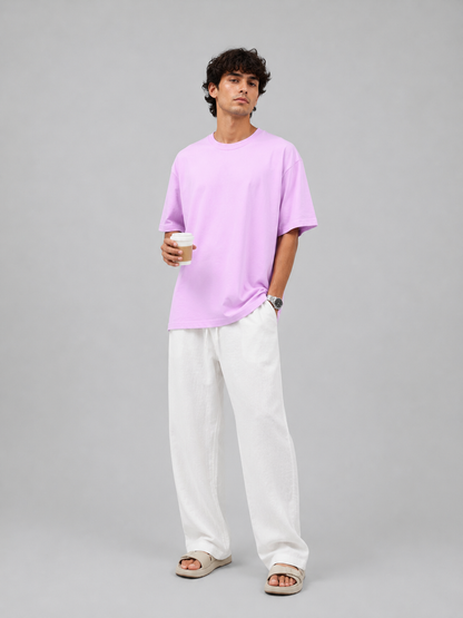 Essential Oversized Tee — Lavender