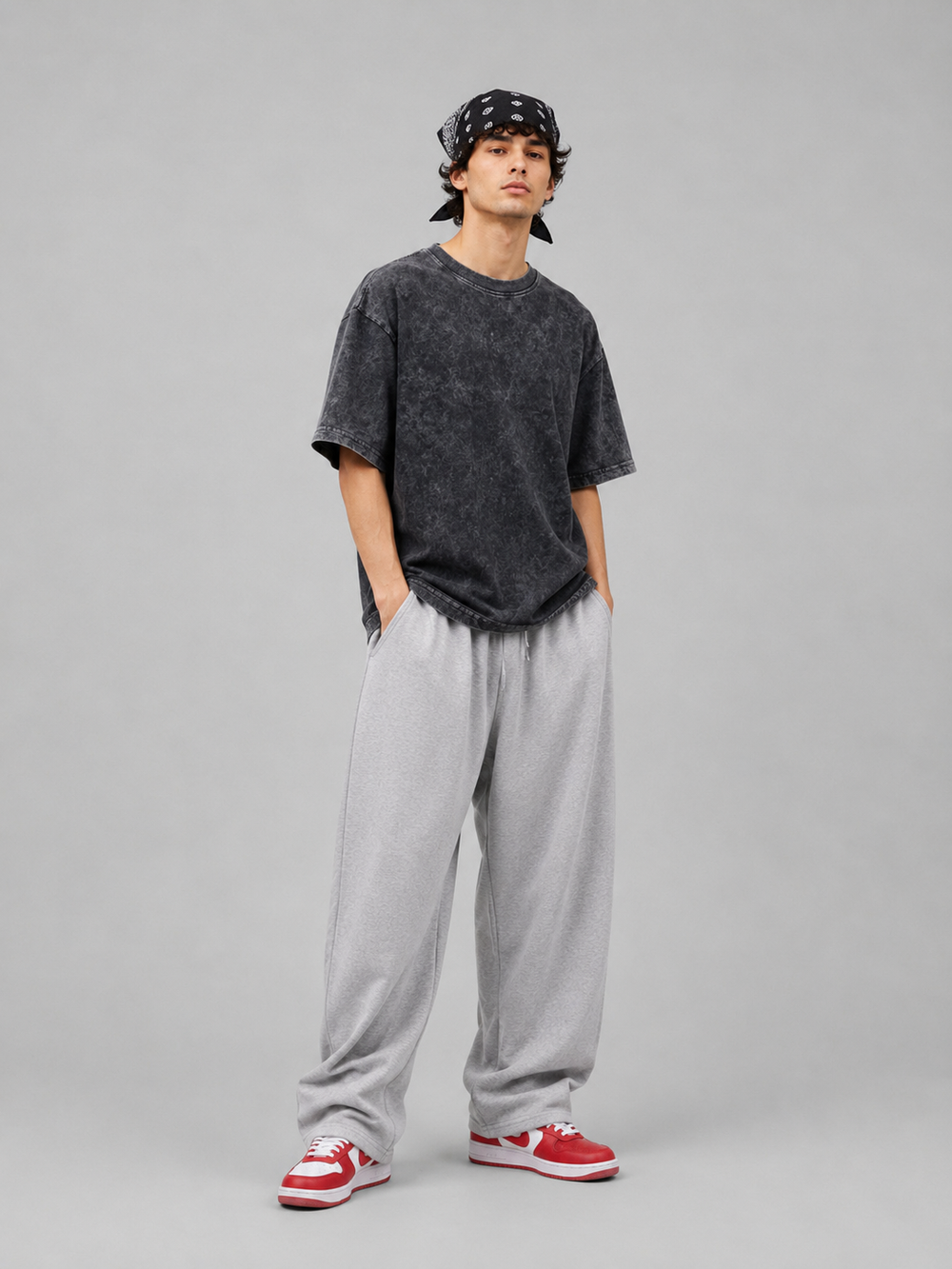 Heavyweight Acid Wash Oversized T-Shirt | KnowChoice