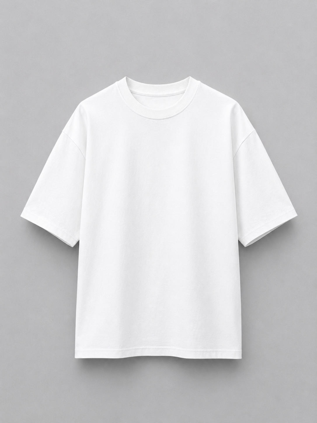 Essential Oversized Tee — White