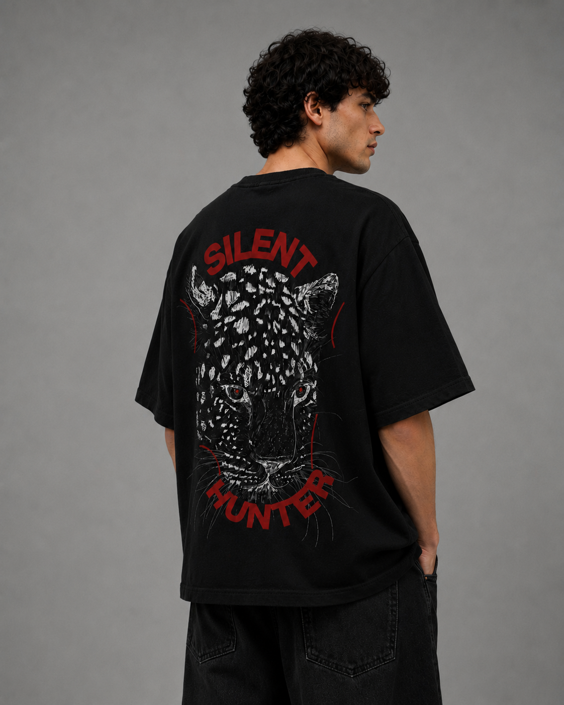 KnowChoice Instinct Collection – Silent Hunter Oversized T-Shirt