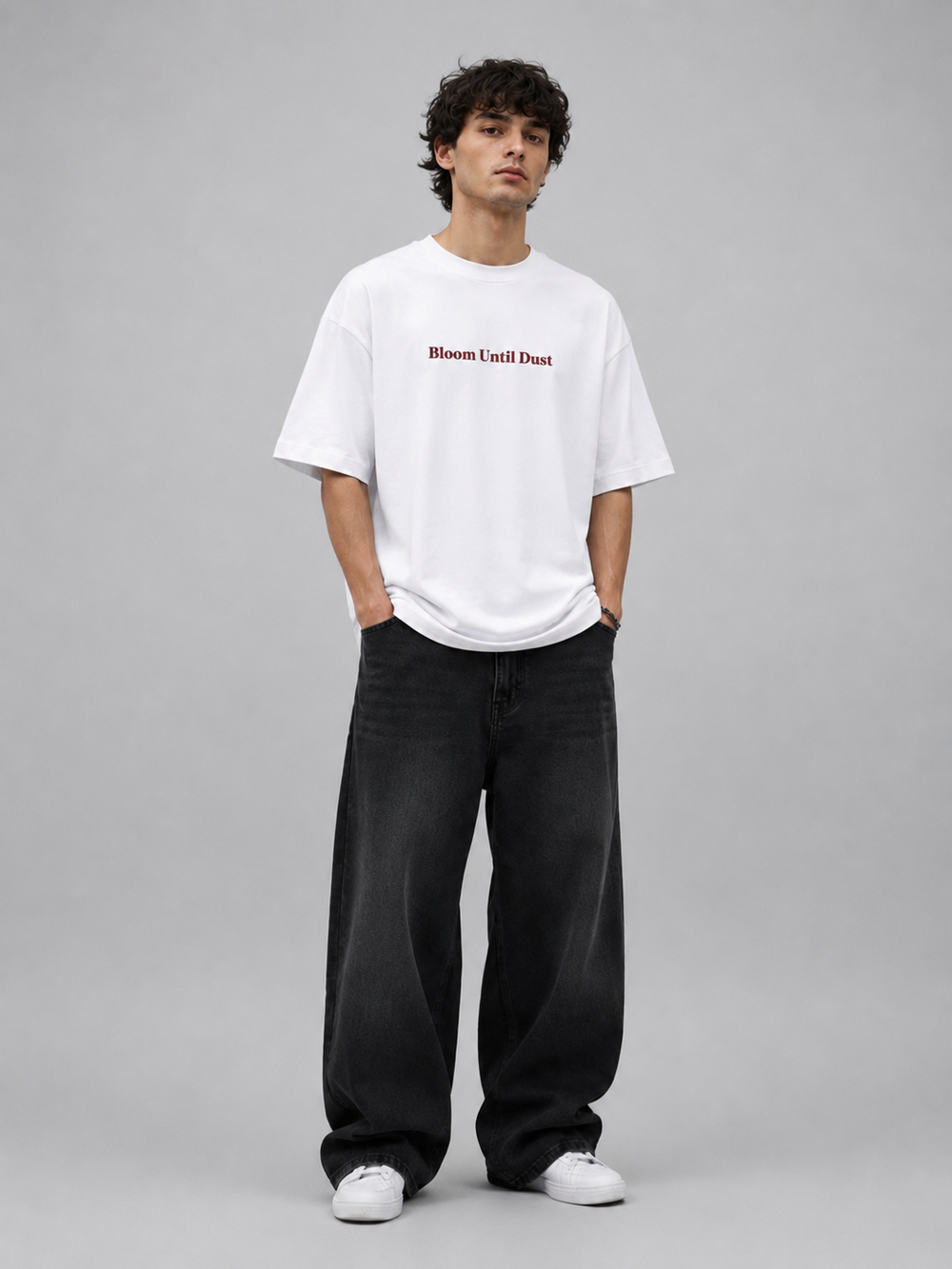 Bloom Until Dust Oversized Tee