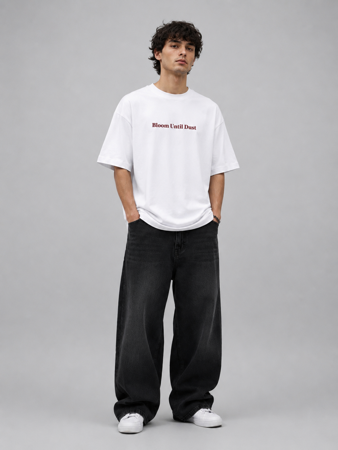 KnowChoice Signature Collection – Bloom Until Dust Oversized T-Shirt