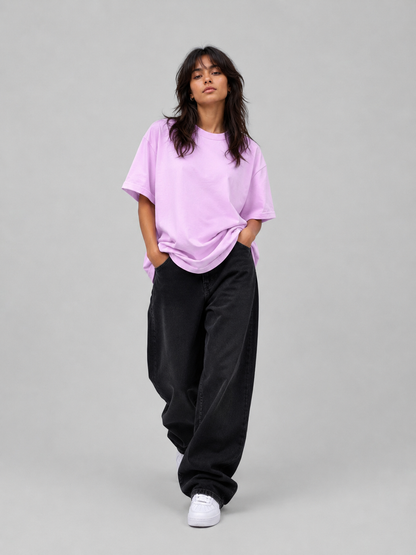 Essential Oversized Tee — Lavender