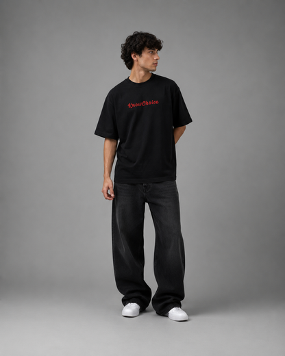 KnowChoice Instinct Collection – Silent Hunter Oversized T-Shirt
