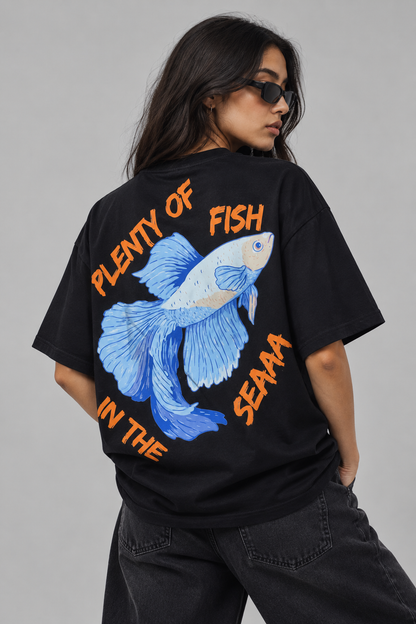 Plenty of Fish Oversized T-Shirt