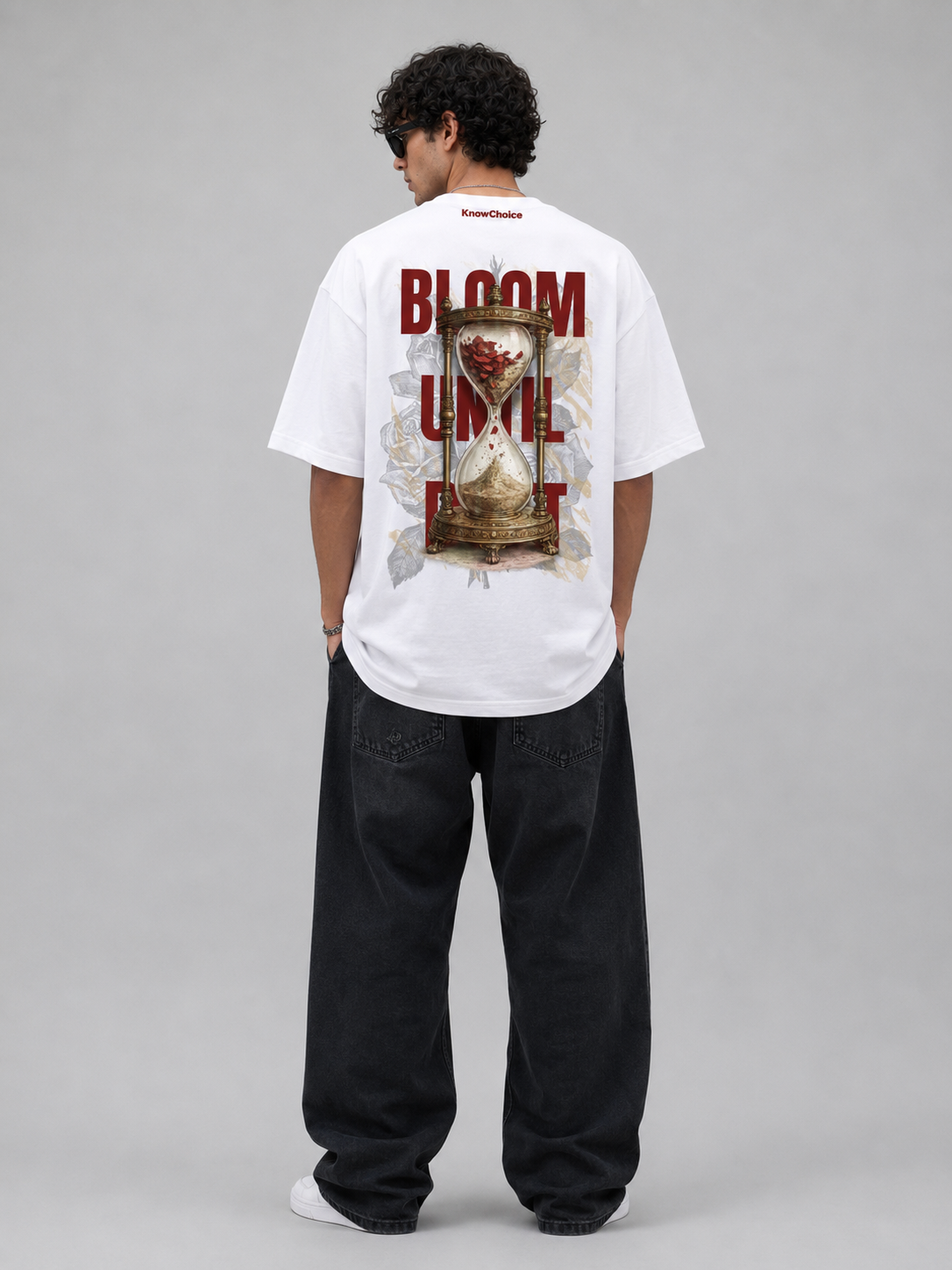 KnowChoice Signature Collection – Bloom Until Dust Oversized T-Shirt