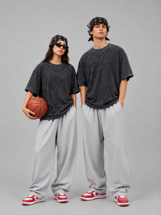 Heavyweight Acid Wash Oversized T-Shirt | KnowChoice