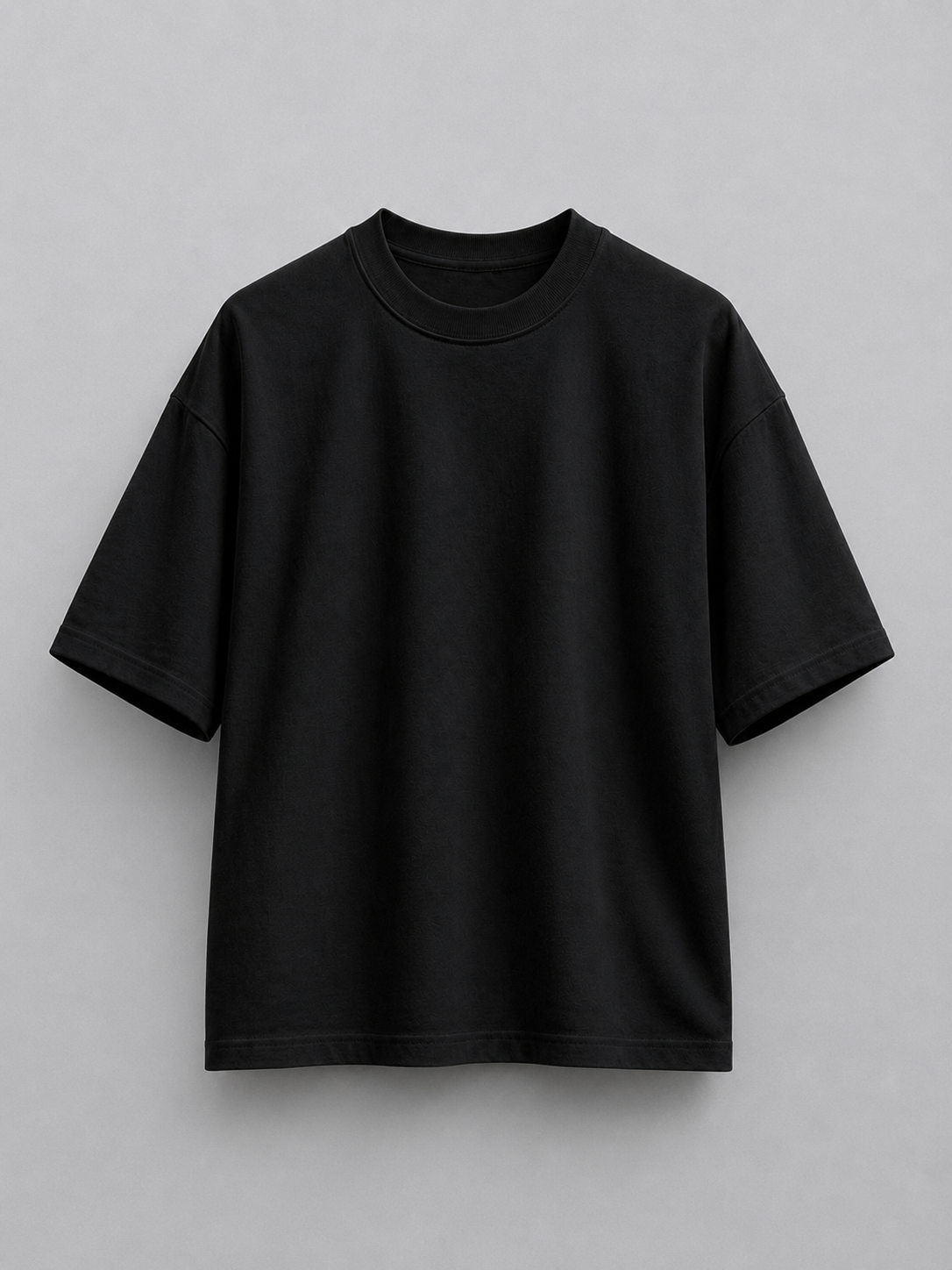 Essential Oversized Tee — Black