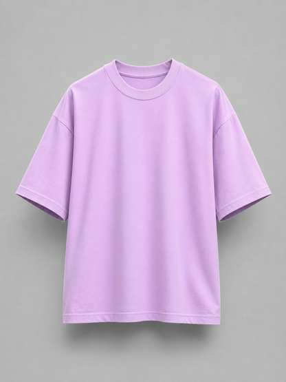 Essential Oversized Tee — Lavender