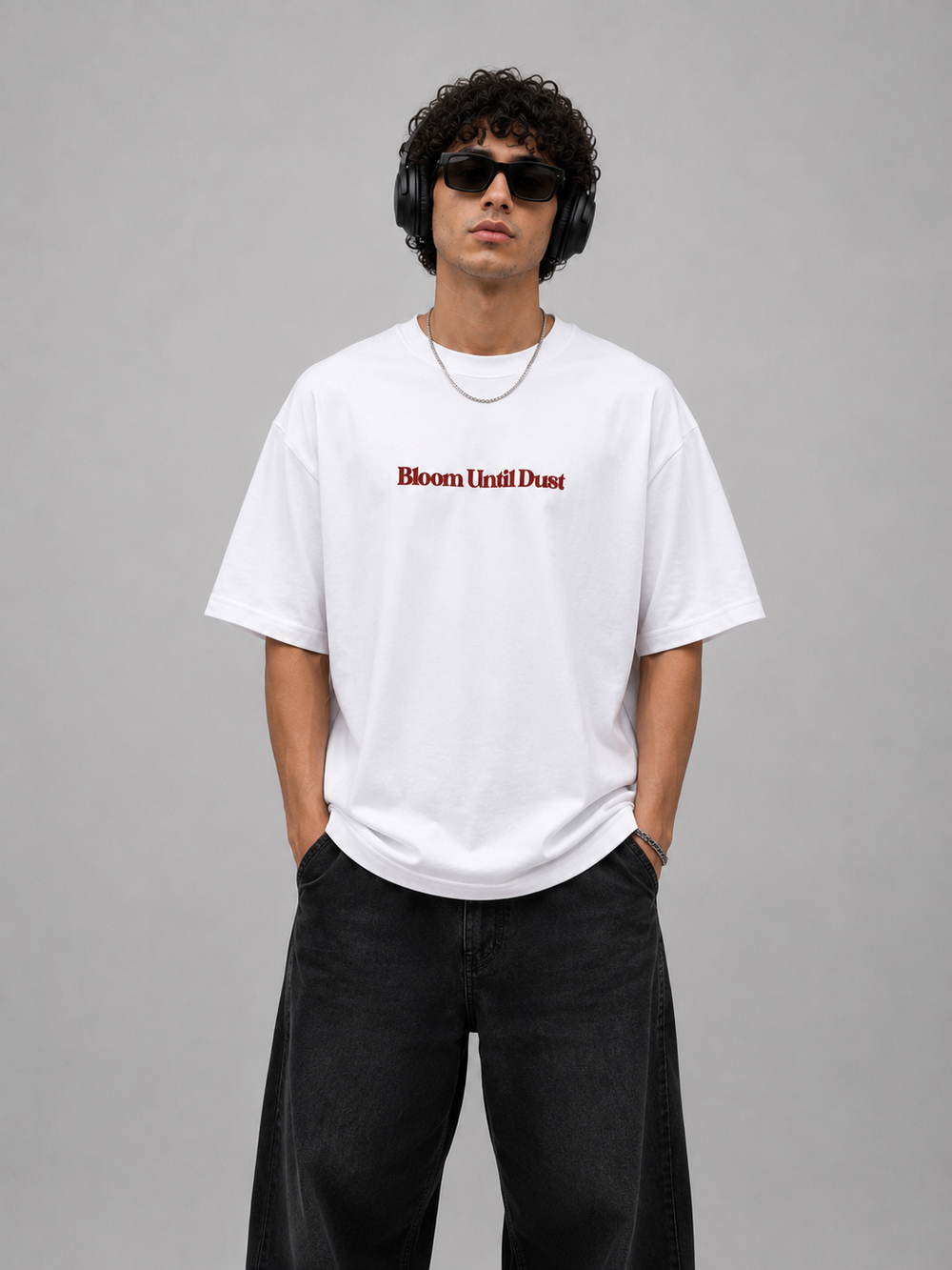 Bloom Until Dust Oversized Tee