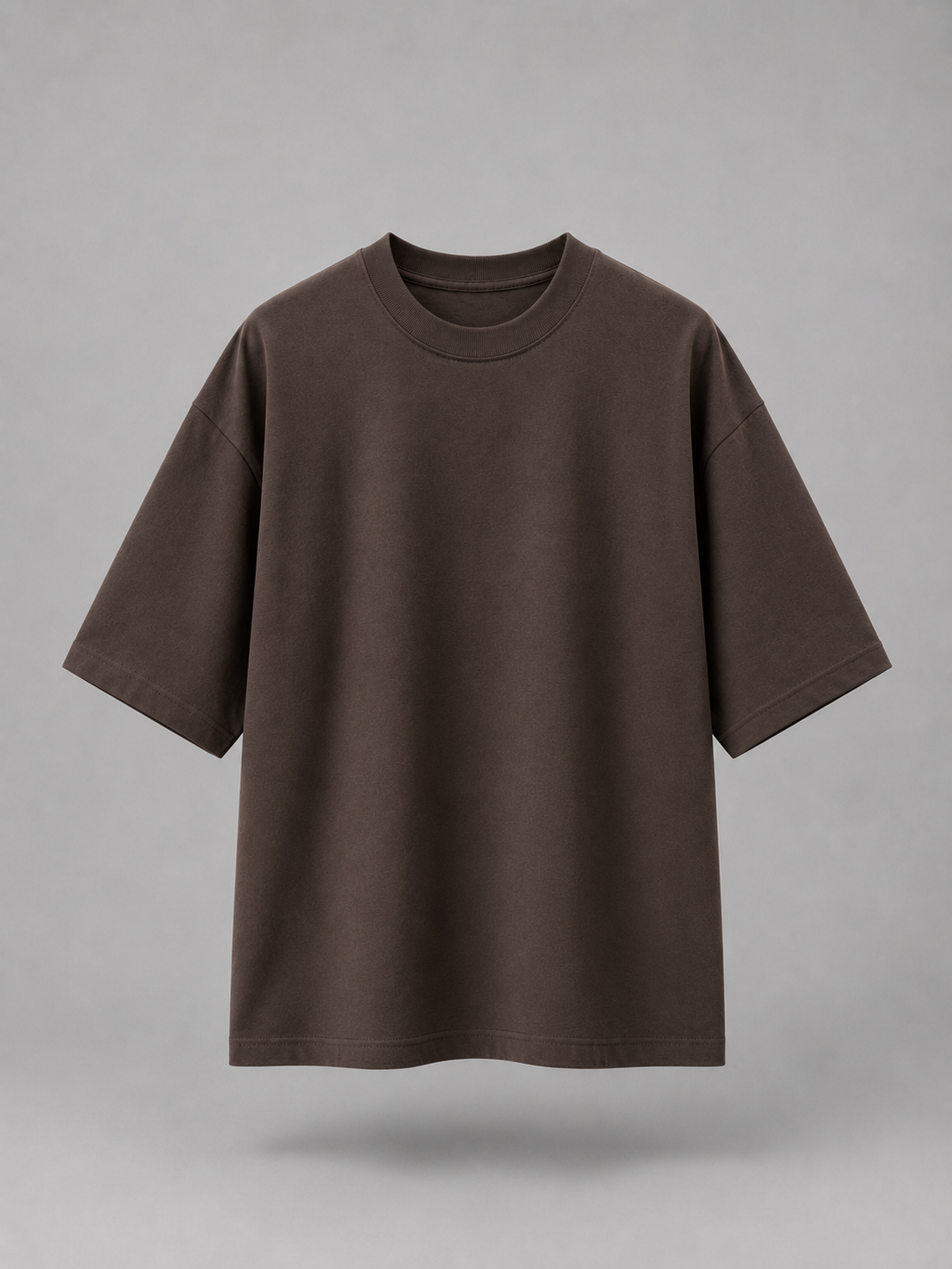 Essential Oversized Tee — Brown