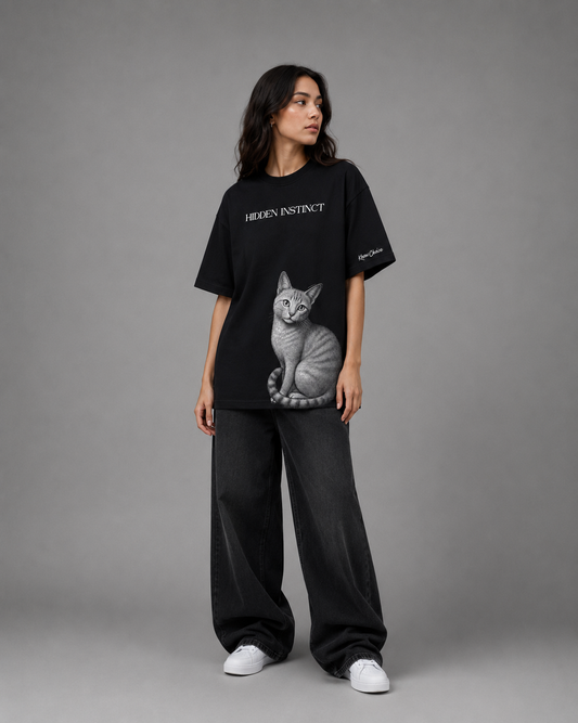 KnowChoice Instinct Collection – Hidden Instinct Oversized T-Shirt
