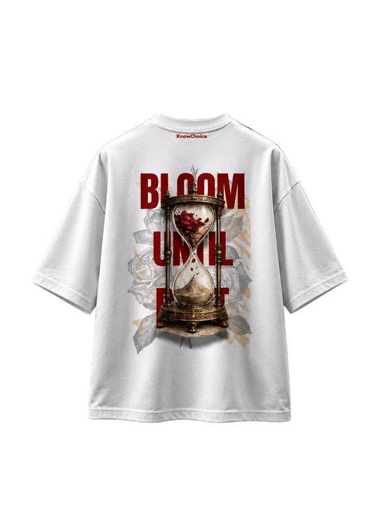 KnowChoice Signature Collection – Bloom Until Dust Oversized T-Shirt