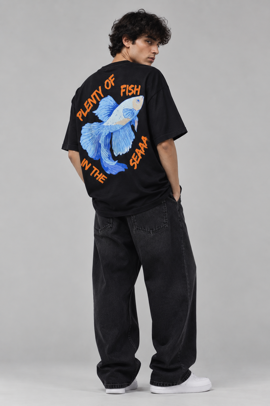 Plenty of Fish Oversized T-Shirt